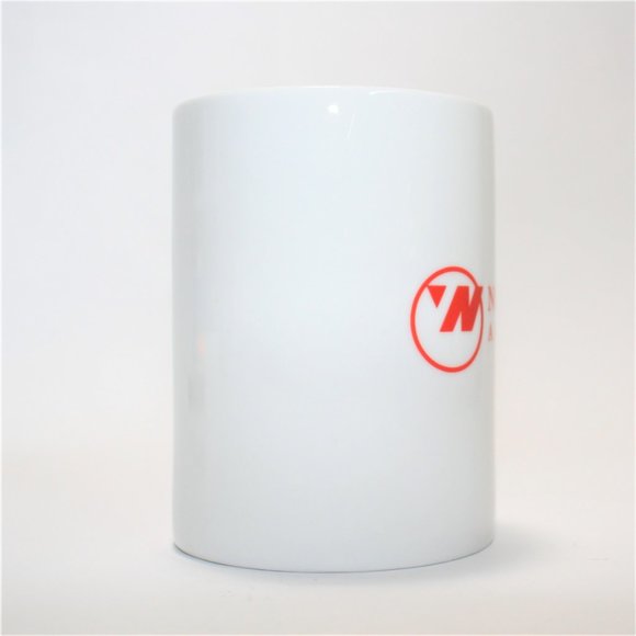 NORTHWEST AIRLINES Coffee Mug White with Red Text Simple Design EUC (No Returns) - Picture 4 of 8